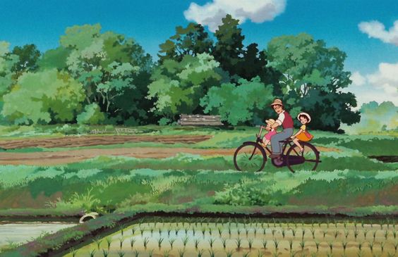 Bike scenery animation
