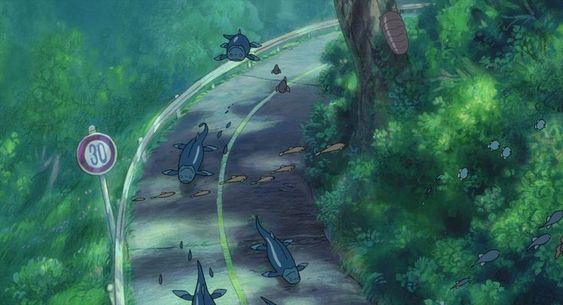 Totoro creature animation