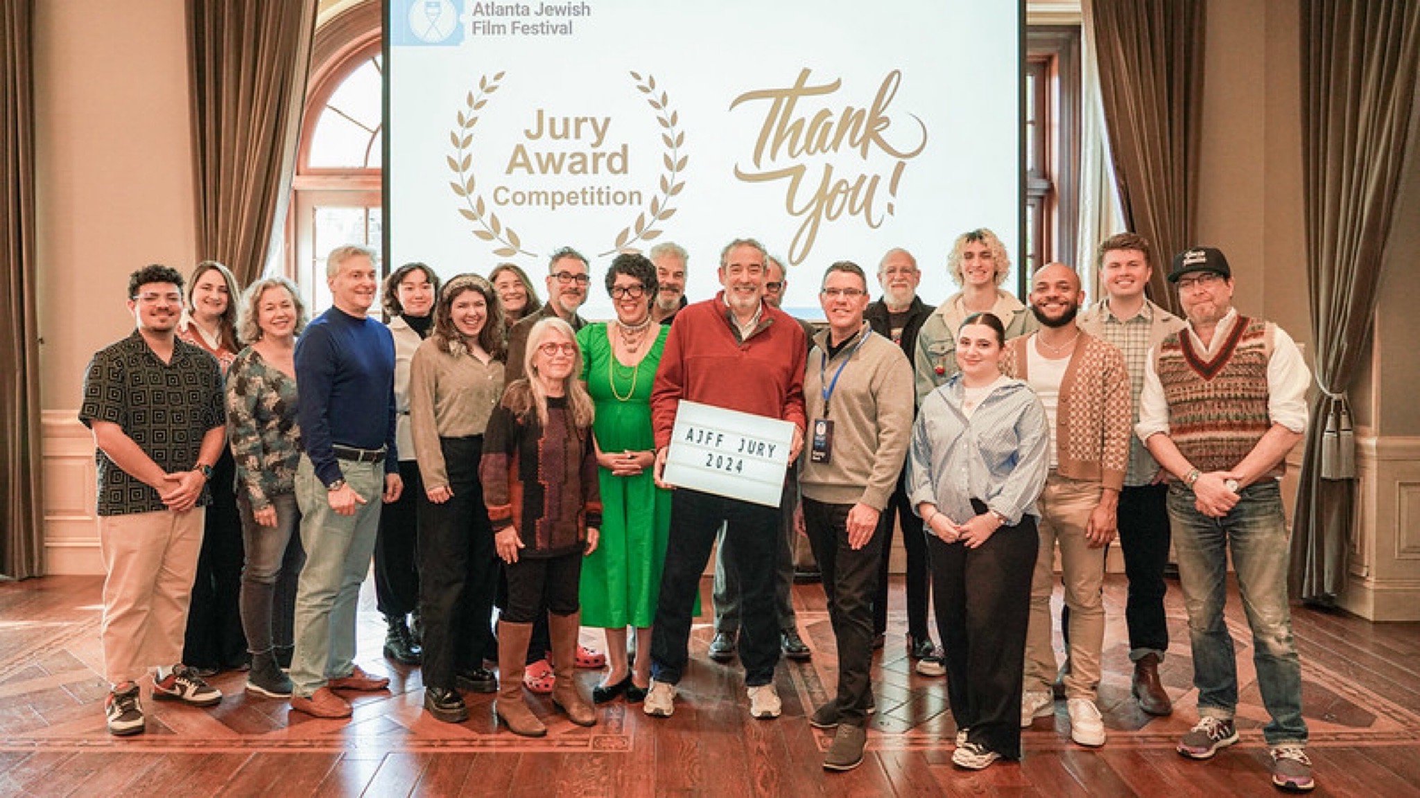 Rebecca with the Atlanta Jewish Film Festival Jury